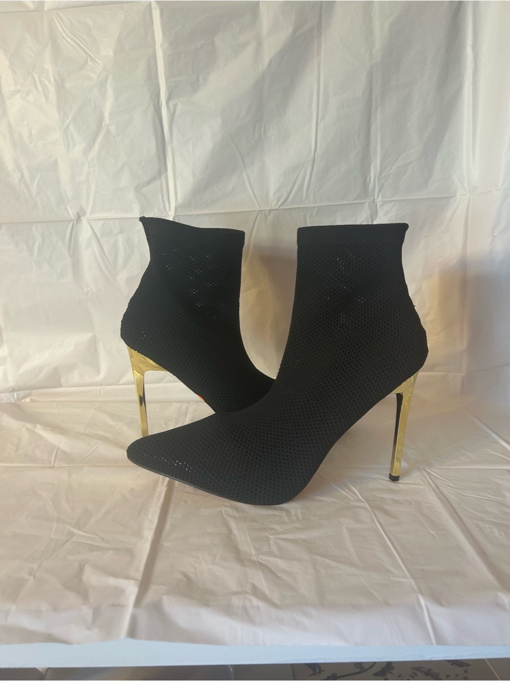Lemonade Sock toe ankle boots stilettos - Picture 12 of 13